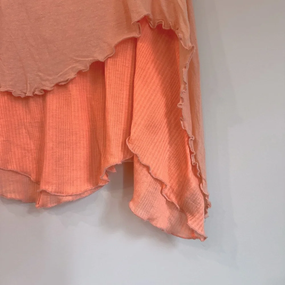 Free People Peach Cookie Tee